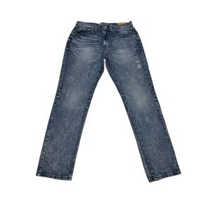 Roebuck & CO Men’s Slim Fit Jeans Indigo Breeze 34x32 Tapered Leg Streetwear New